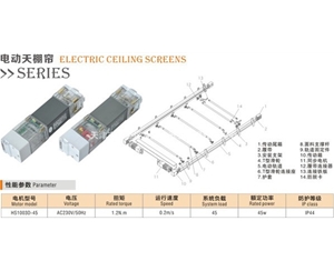 電動天棚簾電機